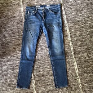 Ag Adriano Goldschmied Blue The Legging Ankle Skinny Jeans